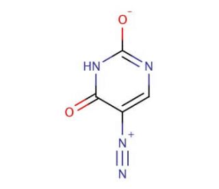 5-Diazouracil (CAS 2435-76-9) - chemical structure image