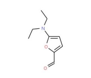 5-Diethylamino-furan-2-carbaldehyde (CAS 22868-59-3) - chemical structure image