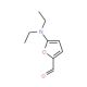 5-Diethylamino-furan-2-carbaldehyde (CAS 22868-59-3) - chemical structure image