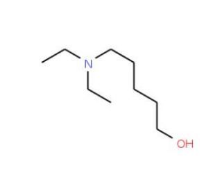 5-(Diethylamino)pentyl alcohol (CAS 2683-57-0) - chemical structure image