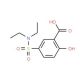 5-Diethylsulfamoyl-2-hydroxy-benzoic acid - chemical structure image
