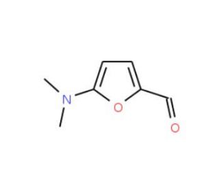 5-(Dimethylamino)-2-furaldehyde (CAS 3680-93-1) - chemical structure image