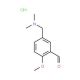 5-Dimethylaminomethyl-2-methoxy-benzaldehyde hydrochloride - chemical structure image