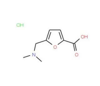 5-Dimethylaminomethyl-furan-2-carboxylic acid hydrochloride - chemical structure image