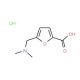 5-Dimethylaminomethyl-furan-2-carboxylic acid hydrochloride - chemical structure image