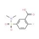 5-Dimethylsulfamoyl-2-fluoro-benzoic acid - chemical structure image