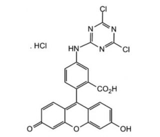 5-DTAF hydrochloride - chemical structure image
