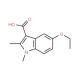 5-Ethoxy-1,2-dimethyl-1H-indole-3-carboxylic acid - chemical structure image