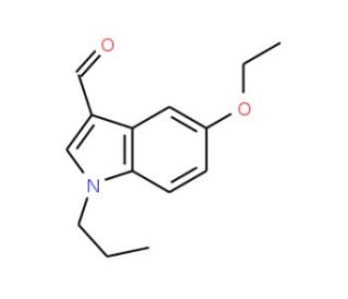 5-Ethoxy-1-propyl-1H-indole-3-carbaldehyde - chemical structure image