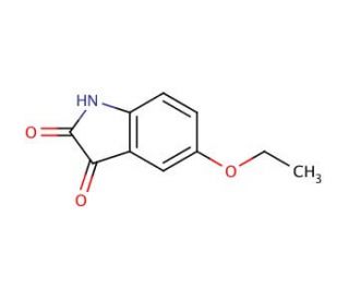 5-ethoxy-1H-indole-2,3-dione - chemical structure image