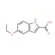 5-Ethoxy-1H-indole-2-carboxylic acid (CAS 93476-60-9) - chemical structure image