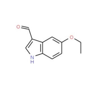 5-Ethoxy-1H-indole-3-carbaldehyde (CAS 169789-47-3) - chemical structure image