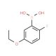 5-Ethoxy-2-fluorophenylboronic acid (CAS 900174-60-9) - chemical structure image