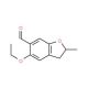 5-ethoxy-2-methyl-2,3-dihydro-1-benzofuran-6-carbaldehyde - chemical structure image