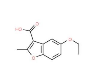 5-Ethoxy-2-methyl-benzofuran-3-carboxylic acid - chemical structure image