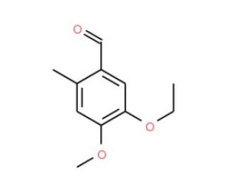 5-Ethoxy-4-methoxy-2-methyl-benzaldehyde - chemical structure image
