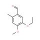 5-Ethoxy-4-methoxy-2-methyl-benzaldehyde - chemical structure image