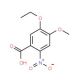 5-ethoxy-4-methoxy-2-nitrobenzoic acid (CAS 61948-83-2) - chemical structure image