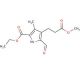 5-(Ethoxycarbonyl)-2-formyl-4-methyl-1H-pyrrole-3-propanoic Acid Methyl Ester - chemical structure image