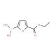 5-(Ethoxycarbonyl)furan-2-boronic acid (CAS 1150114-44-5) - chemical structure image