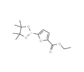 5-(Ethoxycarbonyl)furan-2-boronic acid, pinacol ester (CAS 1073338-92-7) - chemical structure image