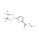5-(Ethoxycarbonyl)furan-2-boronic acid, pinacol ester (CAS 1073338-92-7) - chemical structure image