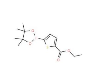5-(Ethoxycarbonyl)thiophene-2-boronic acid, pinacol ester (CAS 1150271-60-5) - chemical structure image