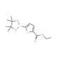 5-(Ethoxycarbonyl)thiophene-2-boronic acid, pinacol ester (CAS 1150271-60-5) - chemical structure image