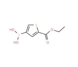 5-(Ethoxycarbonyl)thiophene-3-boronic acid (CAS 957121-19-6) - chemical structure image