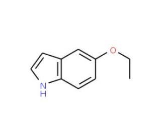 5-Ethoxyindole (CAS 10501-17-4) - chemical structure image