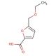 5-(ethoxymethyl)-2-furoic acid - chemical structure image