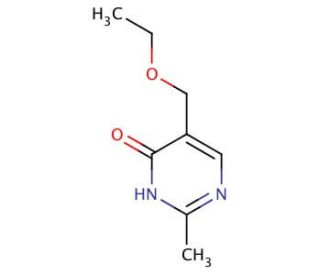 5-(Ethoxymethyl)-2-methyl-4-pyrimidinone - chemical structure image