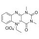 5-Ethyl-1,3-dimethylalloxazinium perchlorate (CAS 944347-52-8) - chemical structure image