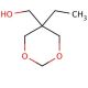 5-Ethyl-1,3-dioxane-5-methanol (CAS 5187-23-5) - chemical structure image
