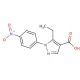 5-ethyl-1-(4-nitrophenyl)-1H-pyrazole-4-carboxylic acid - chemical structure image