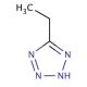 5-ethyl-1H-1,2,3,4-tetrazole (CAS 16687-59-5) - chemical structure image
