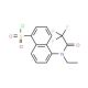 5-[Ethyl-(2,2,2-trifluoro-acetyl)-amino]-naphthalene-1-sulfonyl chloride - chemical structure image