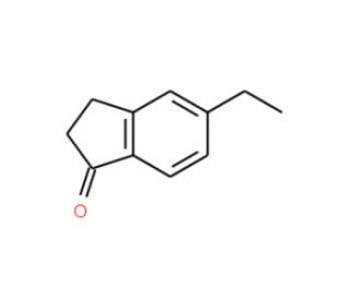 5-Ethyl-2,3-dihydro-1H-inden-1-one (CAS 4600-82-2) - chemical structure image