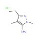 5-Ethyl-2,4-dimethyl-2H-pyrazol-3-ylaminehydrochloride (CAS 21018-62-2 (non-salt)) - chemical structure image