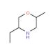 5-ethyl-2-methylmorpholine (CAS 743444-85-1) - chemical structure image