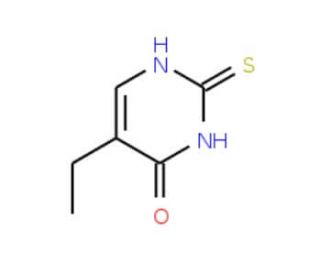 5-Ethyl-2-thiouracil (CAS 34171-37-4) - chemical structure image