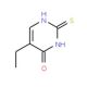 5-Ethyl-2-thiouracil (CAS 34171-37-4) - chemical structure image