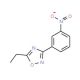5-Ethyl-3-(3-nitrophenyl)-1,2,4-oxadiazole (CAS 10364-69-9) - chemical structure image