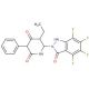 5-Ethyl-3-phenyl-6-(4,5,6,7-tetrafluoro-3-oxo-1,3-dihydro-indazol-2-yl)-piperidine-2,4-dione - chemical structure image