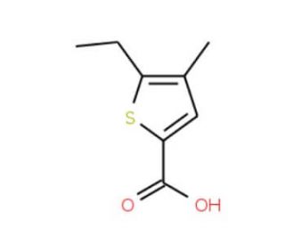 5-Ethyl-4-methyl-thiophene-2-carboxylic acid - chemical structure image