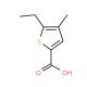 5-Ethyl-4-methyl-thiophene-2-carboxylic acid - chemical structure image