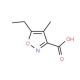 5-Ethyl-4-methylisoxazole-3-carboxylic acid - chemical structure image
