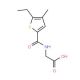 {[(5-ethyl-4-methylthien-2-yl)carbonyl]amino}acetic acid - chemical structure image