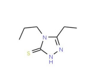 5-Ethyl-4-propyl-4H-1,2,4-triazole-3-thiol - chemical structure image