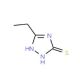 5-ethyl-4H-1,2,4-triazole-3-thiol (CAS 7271-45-6) - chemical structure image